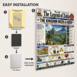TLO Zelda Metal Poster Wall Decor - A - Image 2