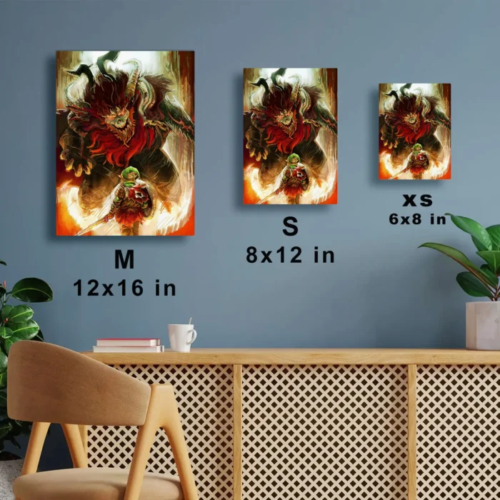 TLO Zelda Ganondorf Metal Poster Wall Decor - Image 7