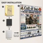 COD Metal Poster Wall Decor - A - Image 2