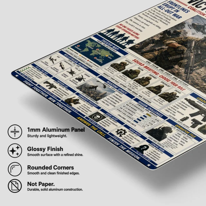 COD Metal Poster Wall Decor - A - Image 5