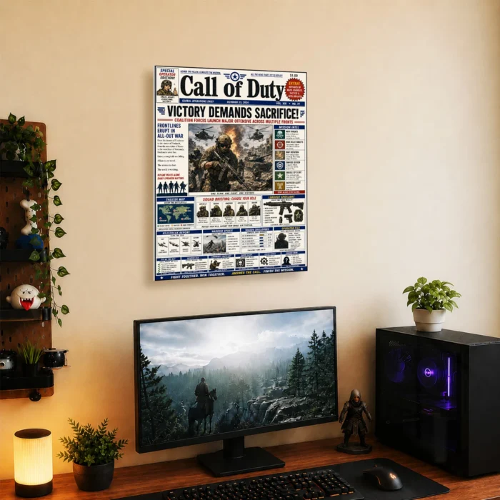COD Metal Poster Wall Decor - A - Image 4