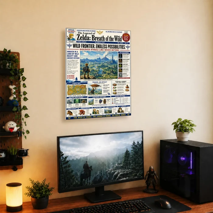 TLO Zelda Metal Poster Wall Decor - B - Image 5