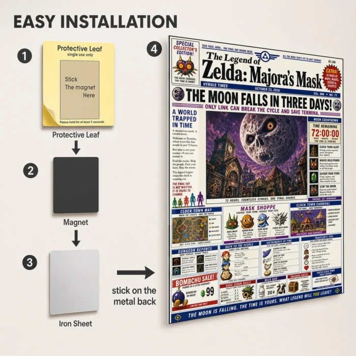 TLO Zelda Metal Poster Wall Decor - C - Image 2