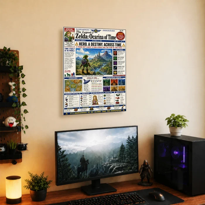 TLO Zelda Metal Poster Wall Decor - D - Image 5