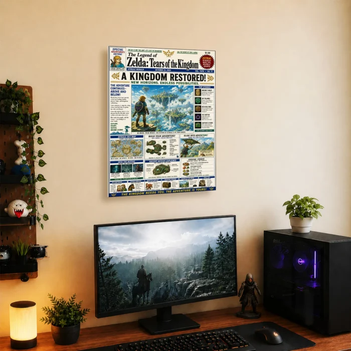 TLO Zelda Metal Poster Wall Decor - E - Image 5