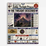 TLO Zelda Metal Poster Wall Decor - F
