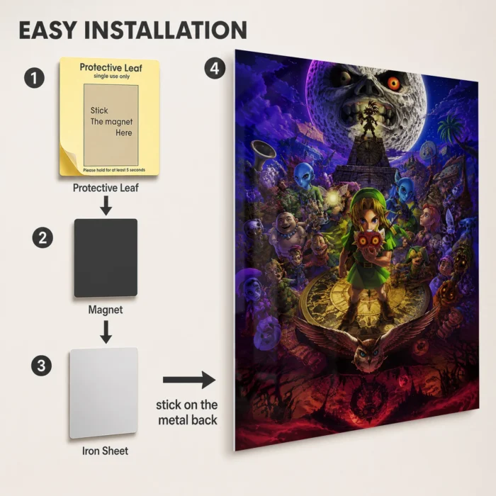 TLO Zelda Metal Poster Wall Decor - G - Image 2
