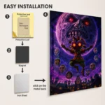 TLO Zelda Skull Kid Metal Poster Wall Decor - A - Image 2