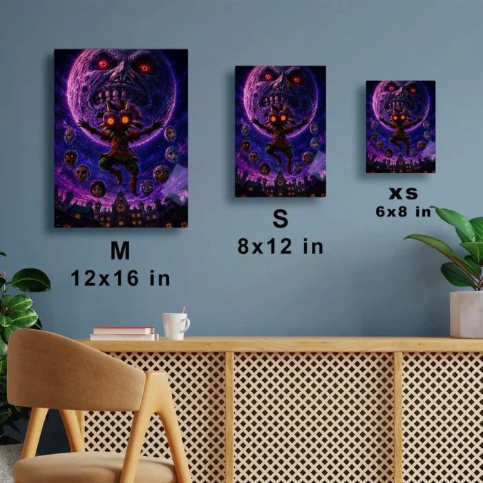 TLO Zelda Skull Kid Metal Poster Wall Decor - A - Image 7