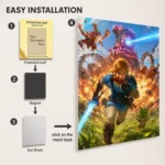 TLO Zelda Metal Poster Wall Decor - H - Image 2