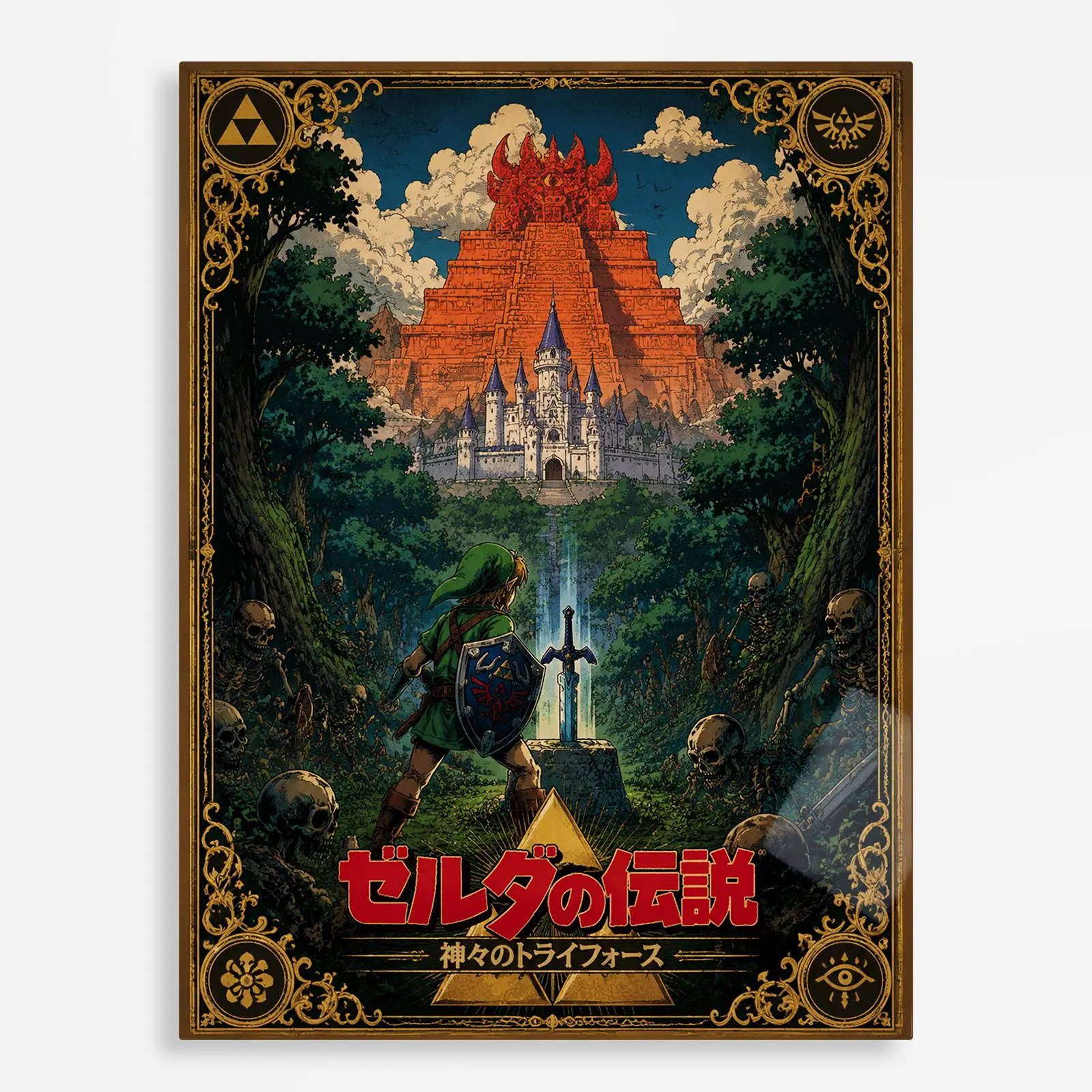 video game metal poster (238) s1 TLO Zelda Metal Poster Wall Decor - I - Image 1