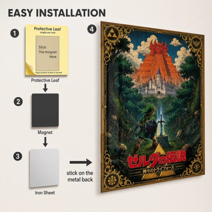 TLO Zelda Metal Poster Wall Decor - I - Image 2