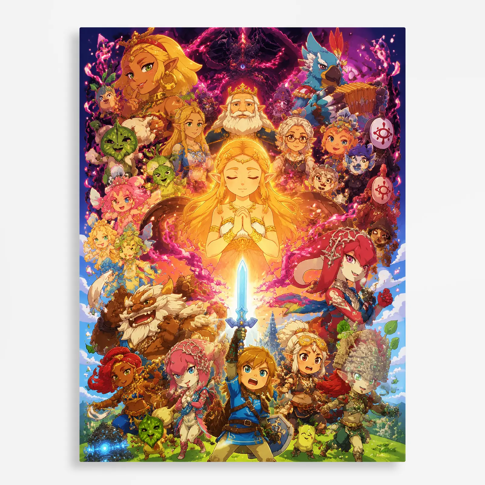 video game metal poster (239) s1 TLO Zelda Metal Poster Wall Decor - J - Image 1