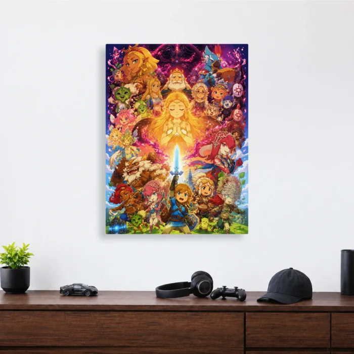TLO Zelda Metal Poster Wall Decor - J - Image 3