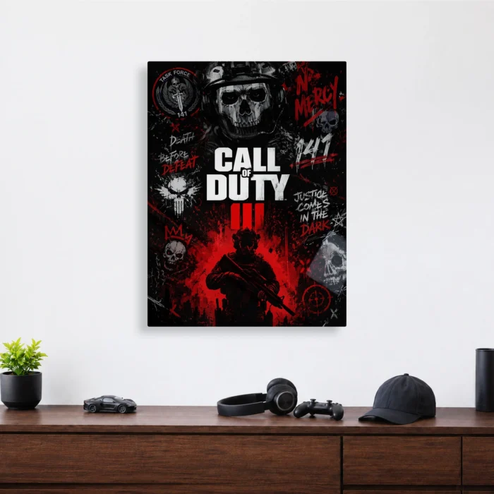 COD Metal Poster Wall Decor - B - Image 3