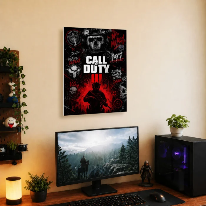 COD Metal Poster Wall Decor - B - Image 4