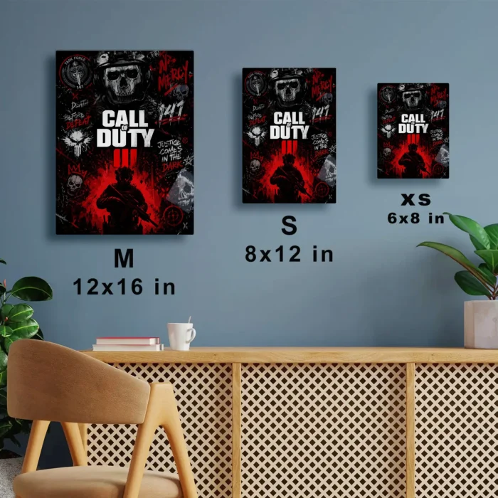 COD Metal Poster Wall Decor - B - Image 6