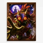 TLO Zelda Skull Kid Metal Poster Wall Decor - B