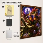 TLO Zelda Skull Kid Metal Poster Wall Decor - B - Image 2