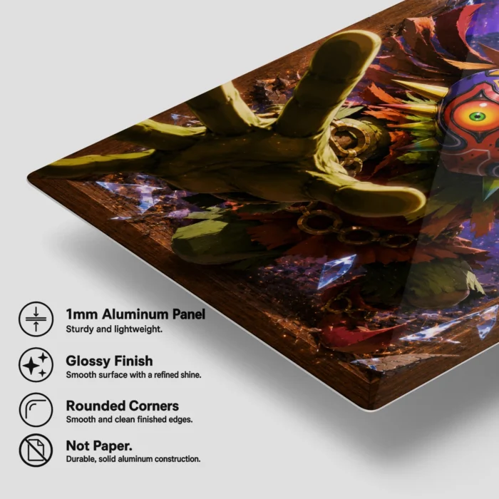 TLO Zelda Skull Kid Metal Poster Wall Decor - B - Image 6