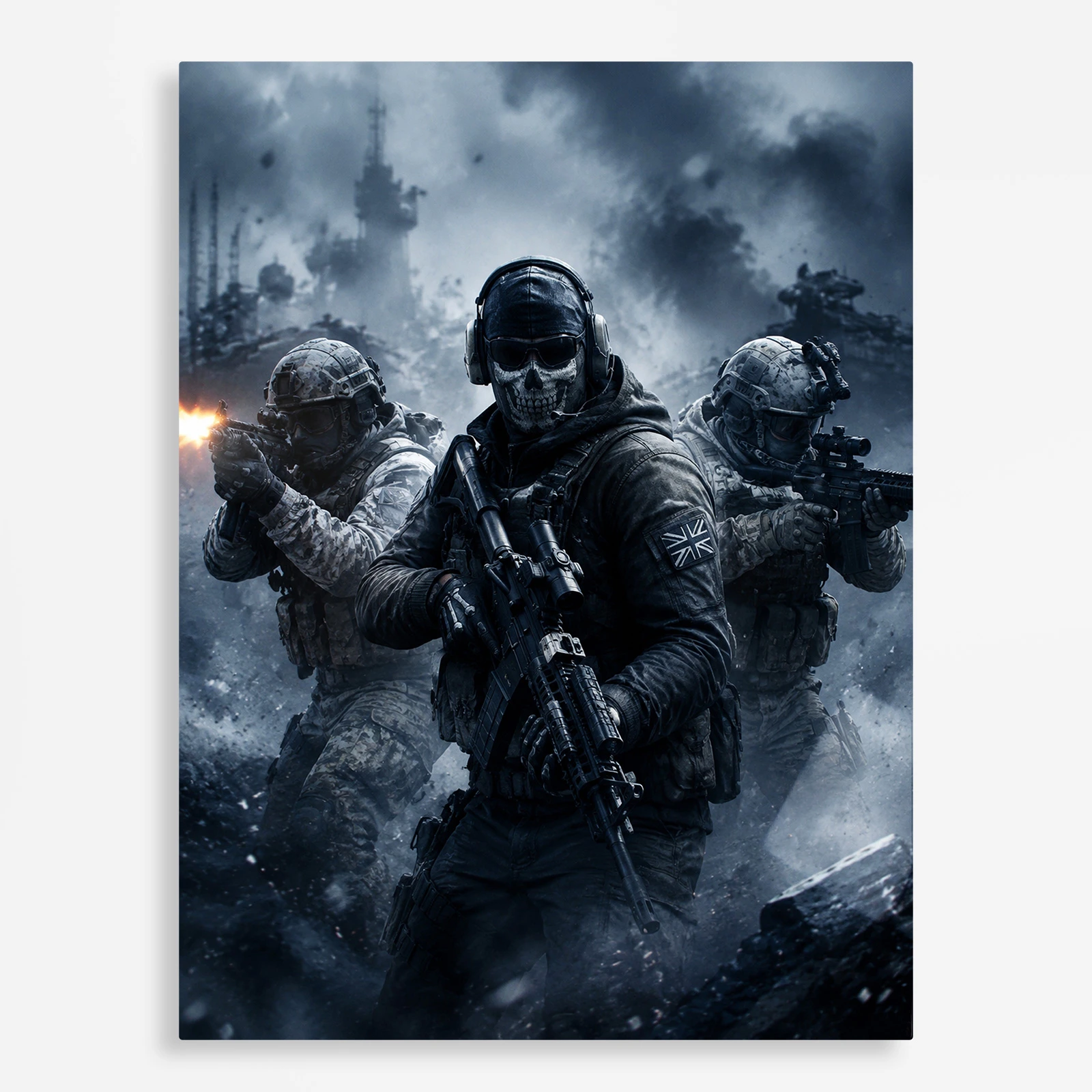 video game metal poster (25) s1 COD Metal Poster Wall Decor - C - Image 1