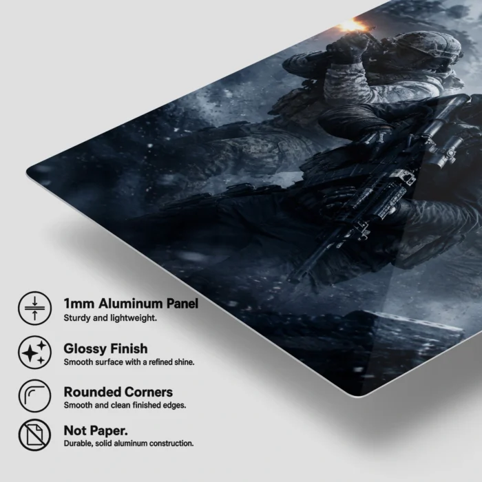 COD Metal Poster Wall Decor - C - Image 5