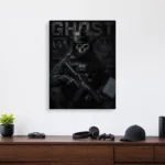 COD Ghost Metal Poster Wall Decor - A - Image 3