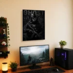 COD Ghost Metal Poster Wall Decor - A - Image 4