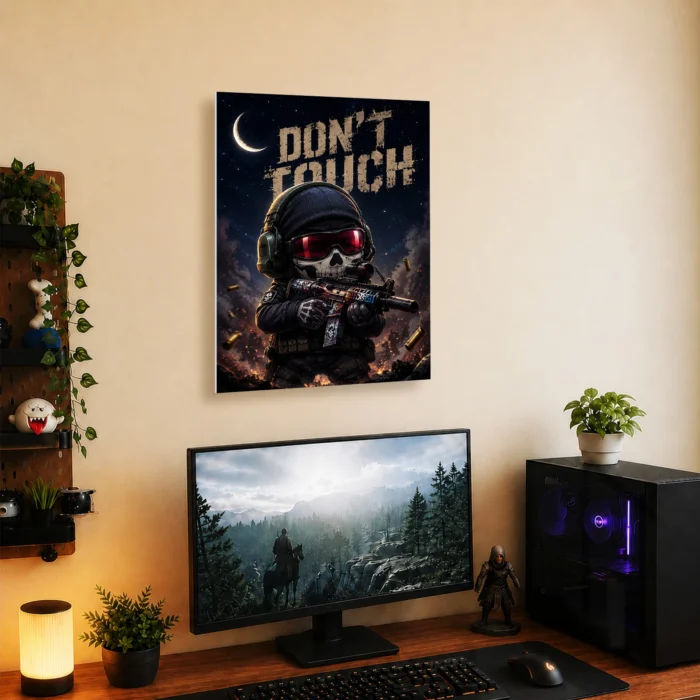 COD Ghost Metal Poster Wall Decor - B - Image 4