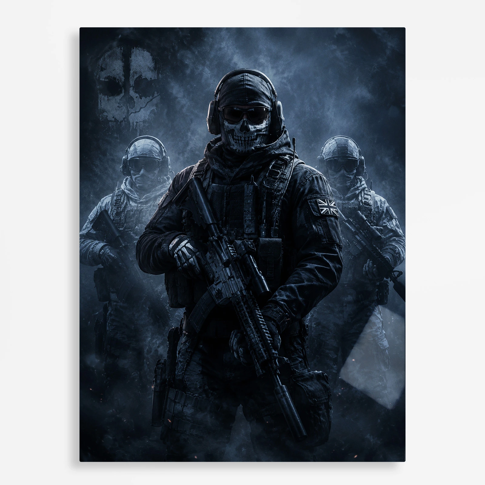 video game metal poster (28) s1 COD Operator Metal Poster Wall Decor - Image 1