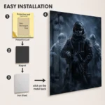 COD Operator Metal Poster Wall Decor - Image 2