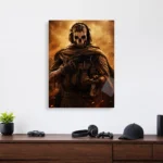 COD Ghost Metal Poster Wall Decor - C - Image 3