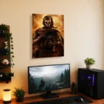 COD Ghost Metal Poster Wall Decor - C - Image 4