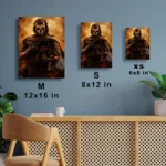 COD Ghost Metal Poster Wall Decor - C - Image 6
