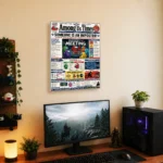 AU Metal Poster Wall Decor - B - Image 5