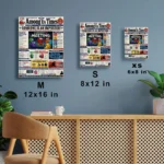 AU Metal Poster Wall Decor - B - Image 7