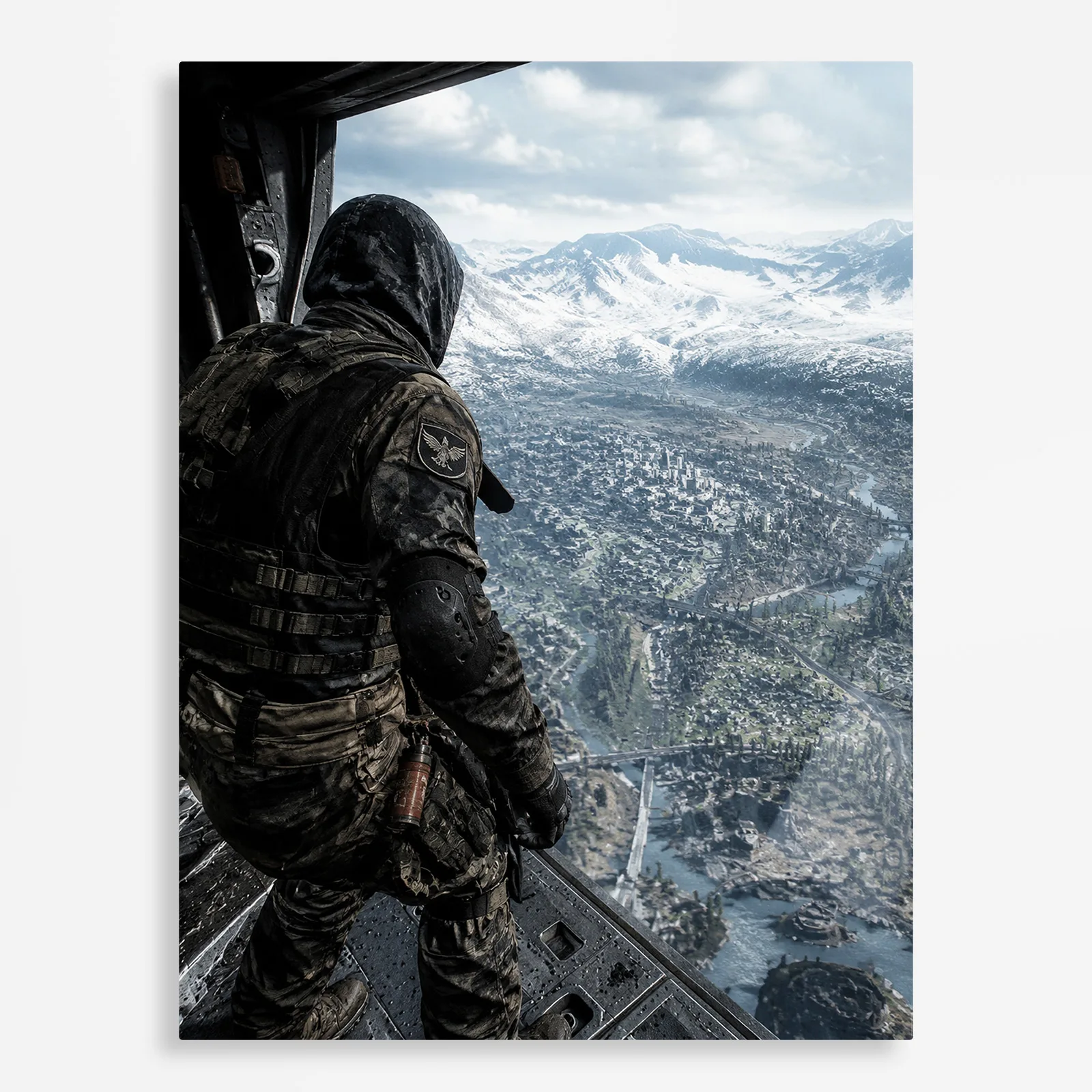 video game metal poster (30) s1 COD Operator Metal Poster Wall Decor - A - Image 1