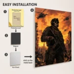 COD Operator Metal Poster Wall Decor - C - Image 2