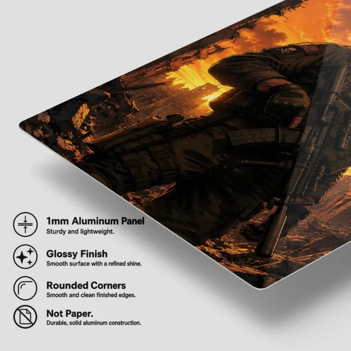 COD Operator Metal Poster Wall Decor - C - Image 5