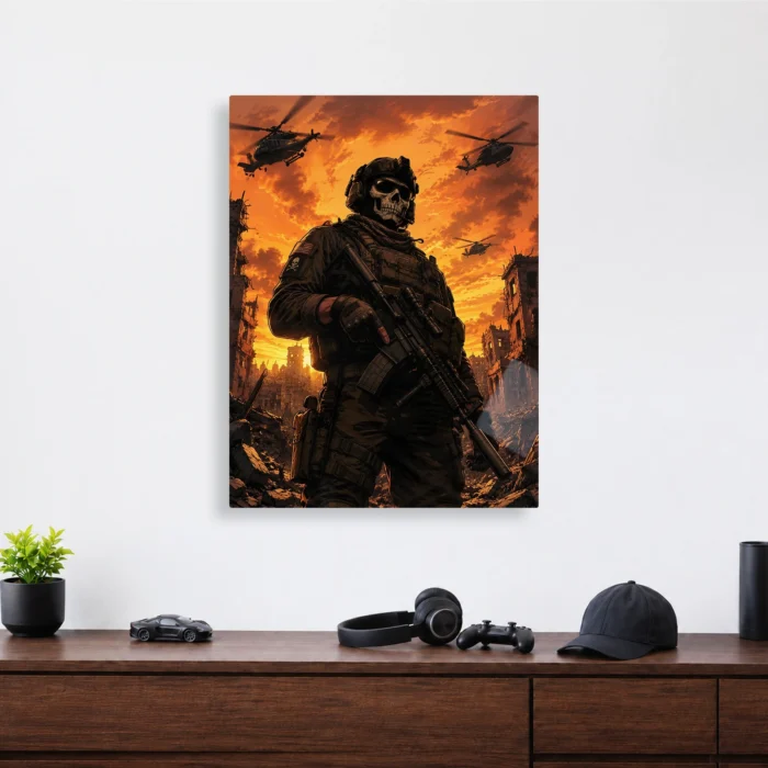 COD Operator Metal Poster Wall Decor - C - Image 3