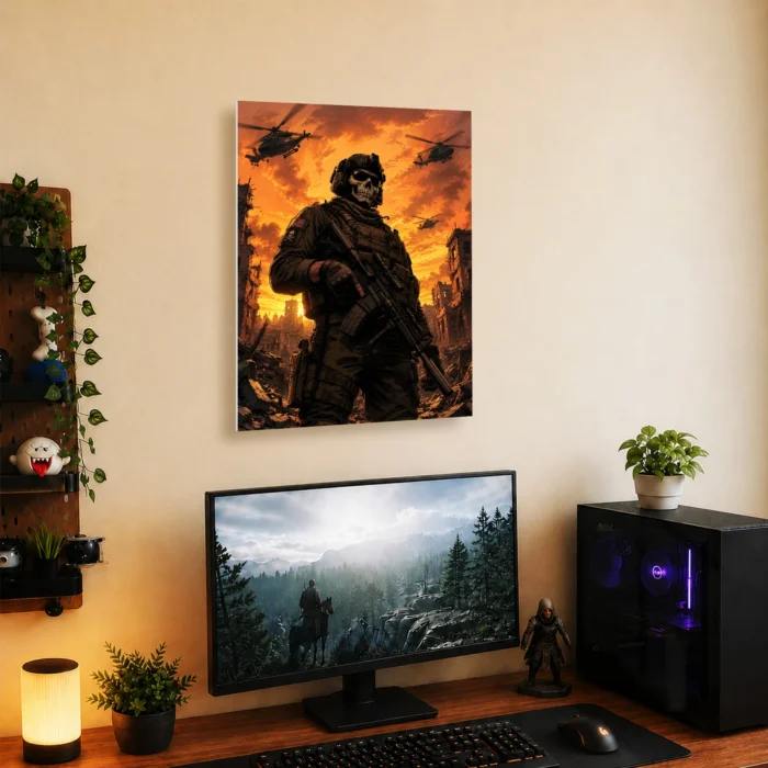 COD Operator Metal Poster Wall Decor - C - Image 4