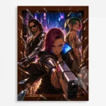 2077 Metal Poster Wall Decor