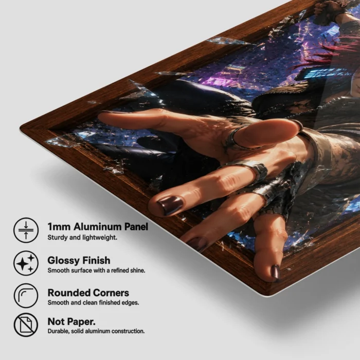 2077 Metal Poster Wall Decor - Image 5