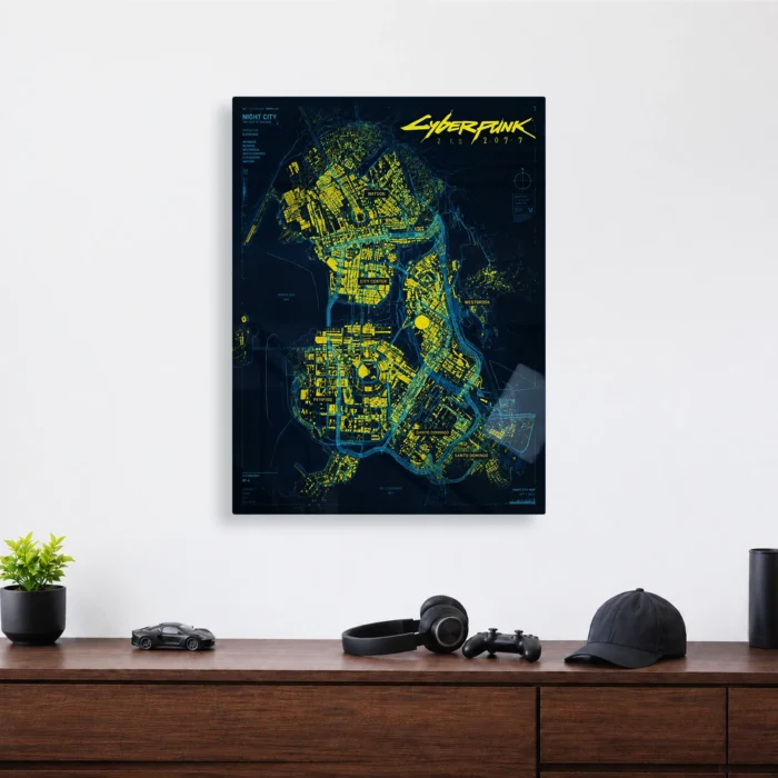 2077 Metal Poster Wall Decor - A - Image 3