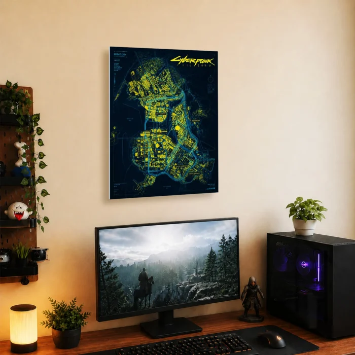 2077 Metal Poster Wall Decor - A - Image 4