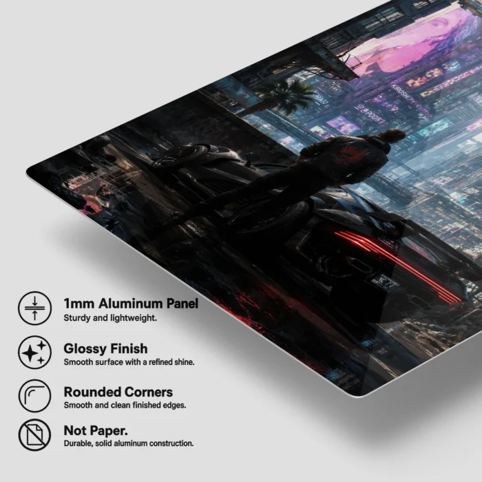 2077 Metal Poster Wall Decor - B - Image 5