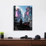 2077 Metal Poster Wall Decor - B - Image 3