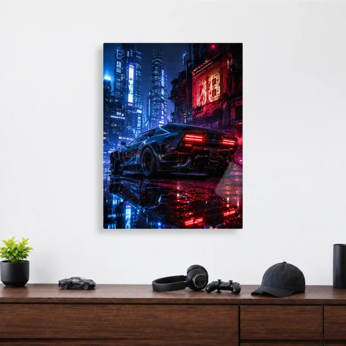 2077 Metal Poster Wall Decor - C - Image 3
