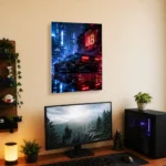 2077 Metal Poster Wall Decor - C - Image 4