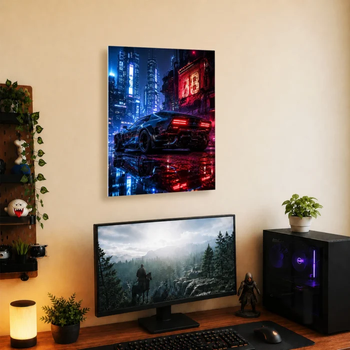 2077 Metal Poster Wall Decor - C - Image 4